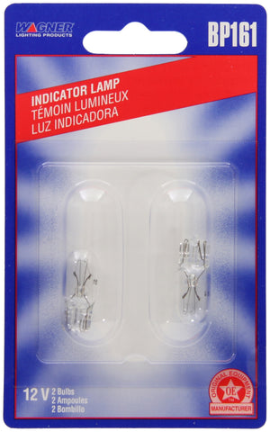Wagner Lighting Bp161 Instrument Panel Light Bulb||bp161_P02_Pkg.Jpg||94||w31bp161||2155773