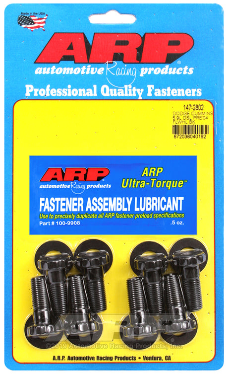 Arp Auto Racing 147-2802 Clutch Flywheel Bolt||147-2802.Jpg||85||a141472802||1196319