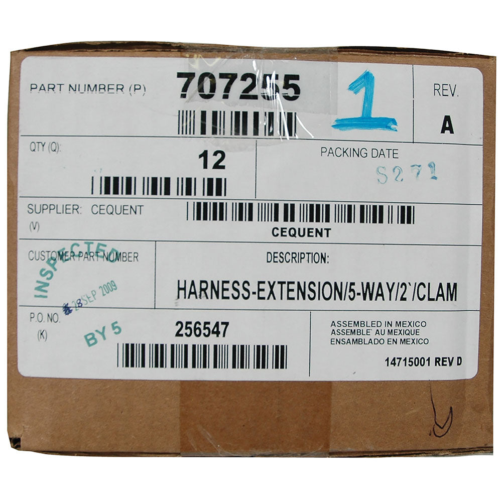 Wesbar 707255 Trailer Wiring Connector||||92||w1b707255||1922953