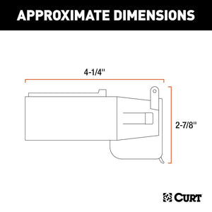 Curt 57720 Trailer Wiring Connector||||87||c9357720||2011368