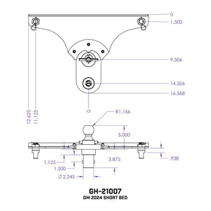 Gen-Y Hitch Gh-21007 Gooseneck Trailer Hitch Ball||gh-21007_1.Jpg||89||gyhgh21007||1139300