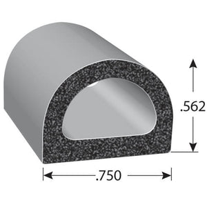 Trim-Lok X135ht-25 Multi Purpose Weather Stripping||x135ht-25_1.Jpg||86||t4lx135ht25||1186977