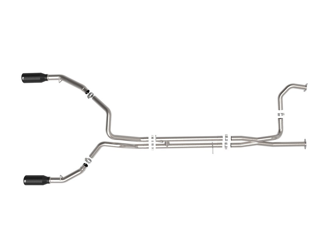 Product of Advanced FLOW Engineering 49-32084-B Vulcan Cat-Back System Dual Exhaust System Kit 