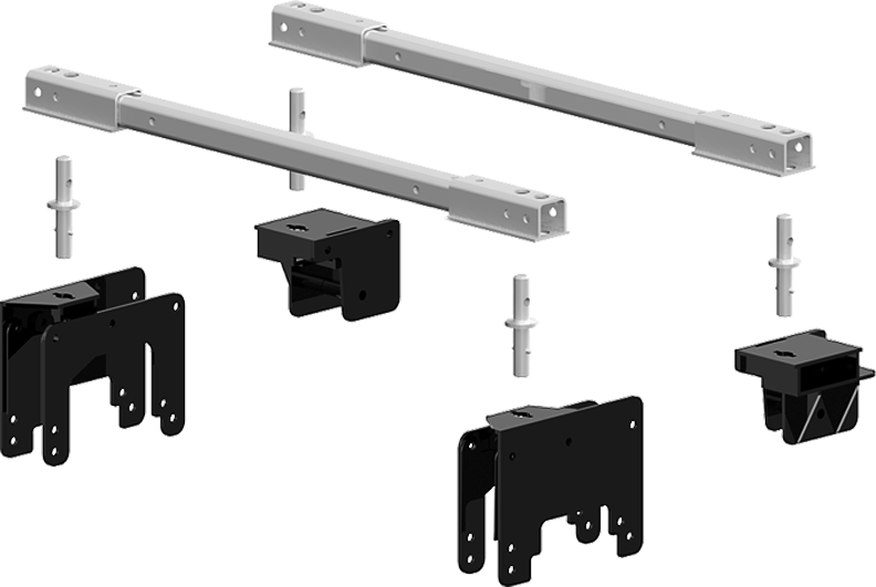 Product of PullRite 3349 Bolt-On Fifth Wheel Trailer Hitch Mount Kit 