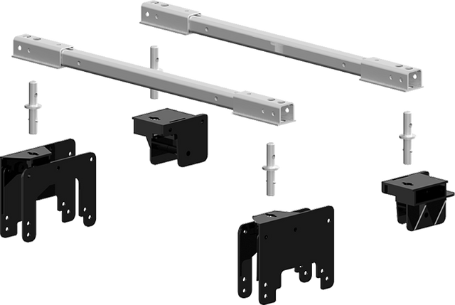Product of PullRite 3349 Bolt-On Fifth Wheel Trailer Hitch Mount Kit 