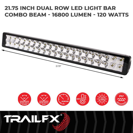 Trailfx 20drscm Light Bar||||86||t8l20drscm||1920631