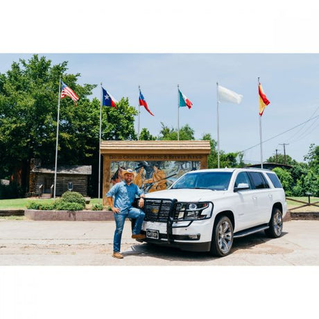 Product of Ranch Hand GGC15HBL1 Grille Guard 1-Piece Black 