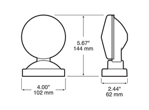 Product of Peterson Mfg. V555 Tow Light Kit