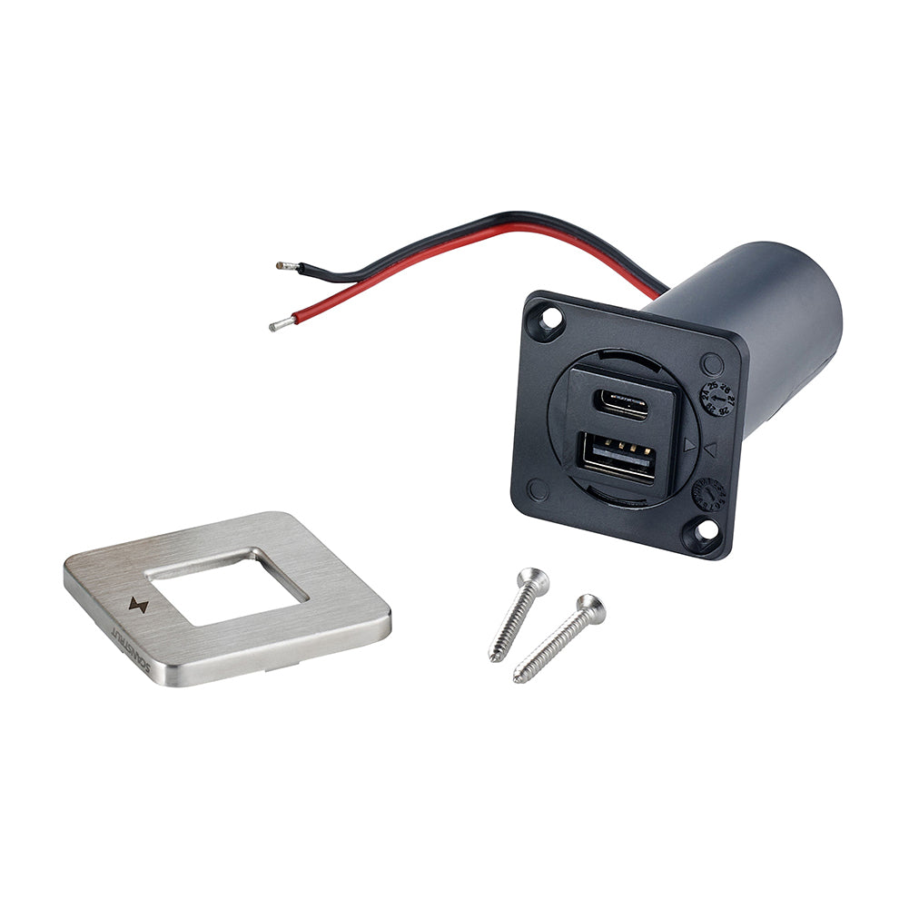 Scanstrut Sc-Tile-11 Usb Outlet||sc-Tile-11 Usb-A Usb-C Unasembed.Jpg||87||scasctile11||1744840