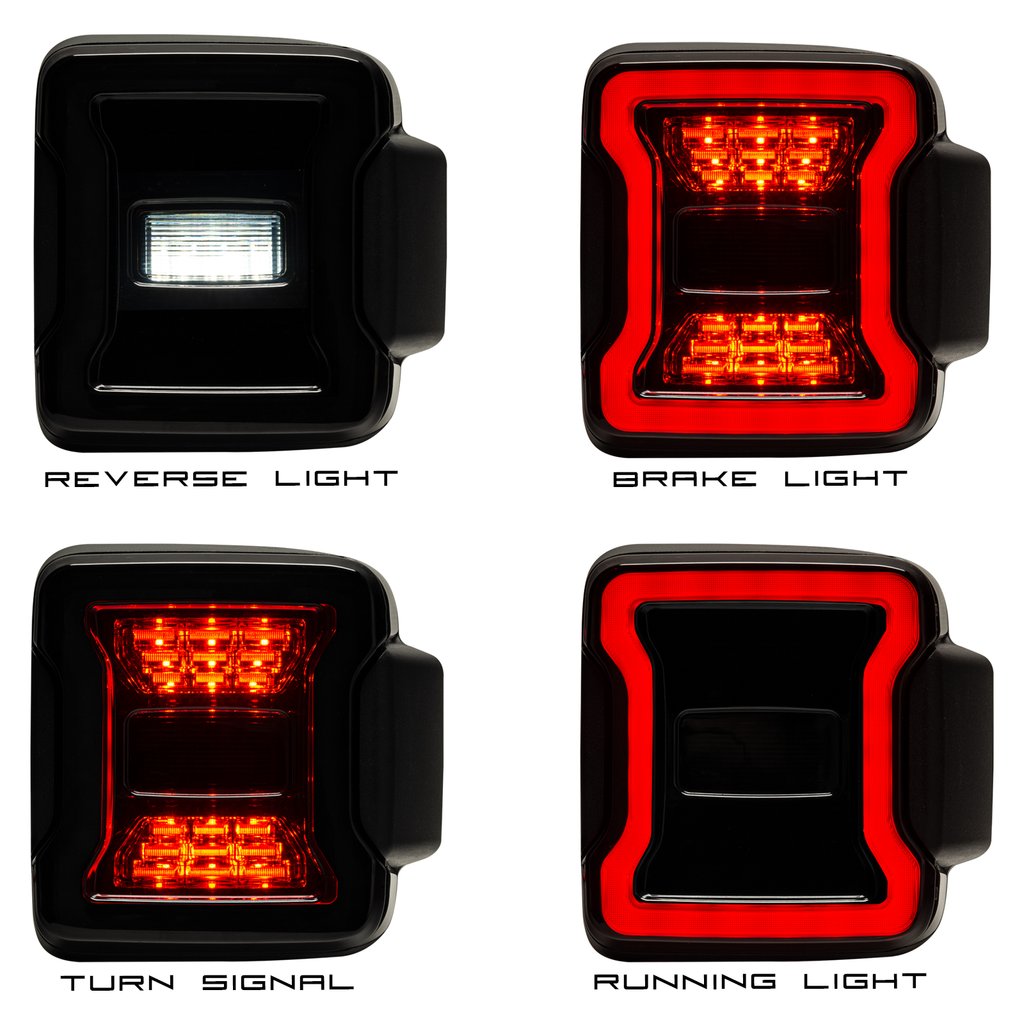 Product of Oracle Lighting 5852-504 Black Series Tail Light Assembly 