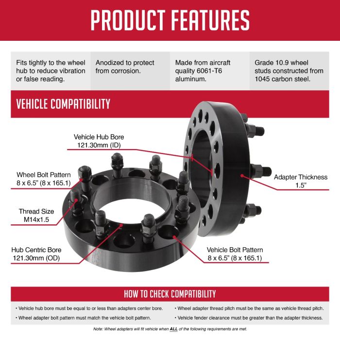 Coyote Wheel Accessories 8650-8650hf-C14-121 Wheel Adapter||8650-8650hf-C14-121_2.Jpg||87||rev50hfc14121||1699225