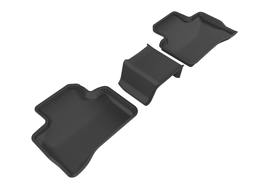 Product of 3D Mats KAGU L1MB07901509 Black Thermoplastic Rubber Of Carbon Fiber Texture Floor Liner 
