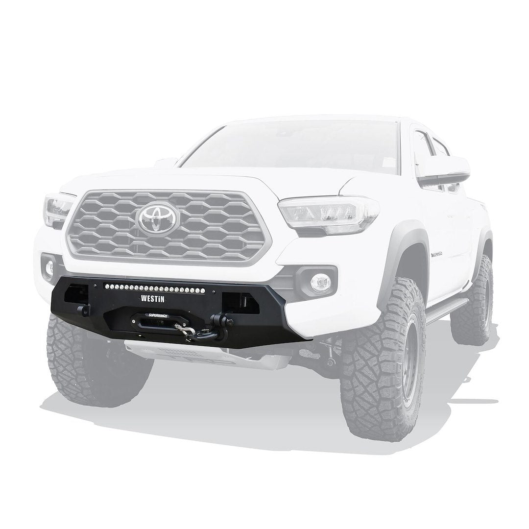 Product of Westin Automotive 58-311045 Pro-Series Steel Textured Electro Coated Bumper 