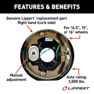 Lippert Components 122450 Trailer Brake Assembly||122450_2.Jpg||87||m6v122450||1276386