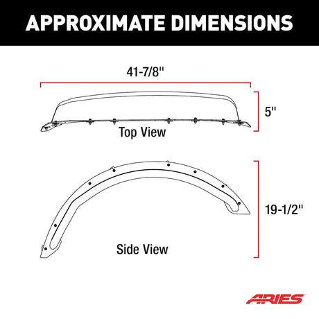 Aries 1500302 Fender Flare||1500302_3008x1990_Ca.Jpg||86||a1s1500302||1527264