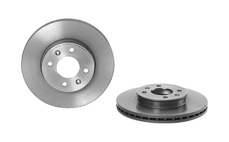 Product of Brembo 09A44511C02 Vented 1 Piece Brake Rotor 