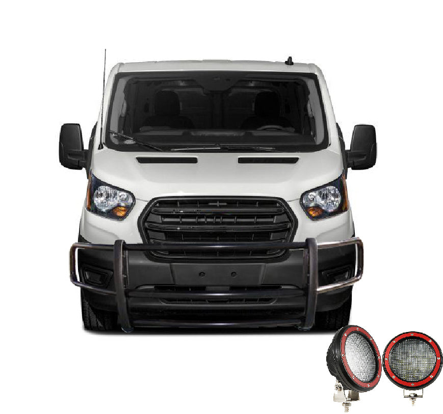 Product of Black Horse Offroad 17FT20MA-PLFR Grille Guard  