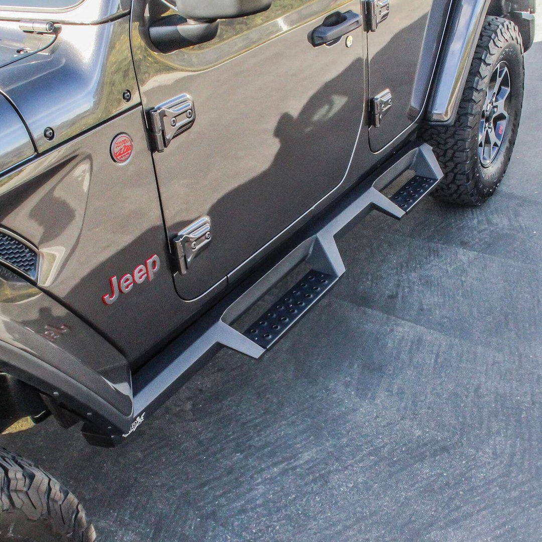 Product of Westin Automotive 56-14065 HDX Nerf Bar With Drop Down Steps 