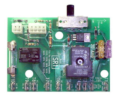 Dinosaur Electric Servel Sr1 Refrigerator Power Supply Circuit Board||servelsr1.Jpg||85||d1fservelsr1||2245430