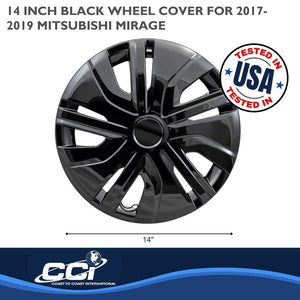 Product of Coast To Coast 49514BLK Black Set Of 4 