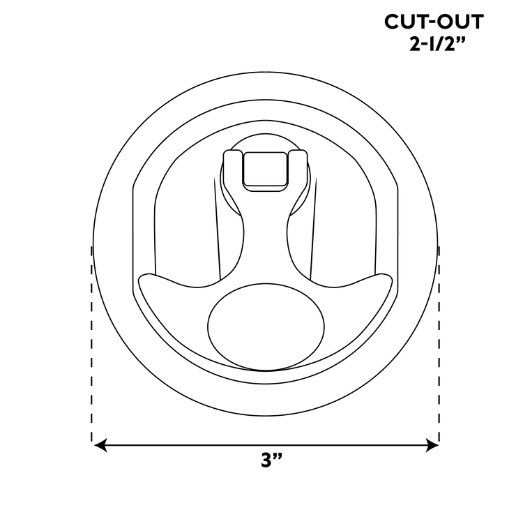 Whitecap Industries 3226wc Drawer Latch||3226wc_2.Png||87||w7e3226wc||1567471