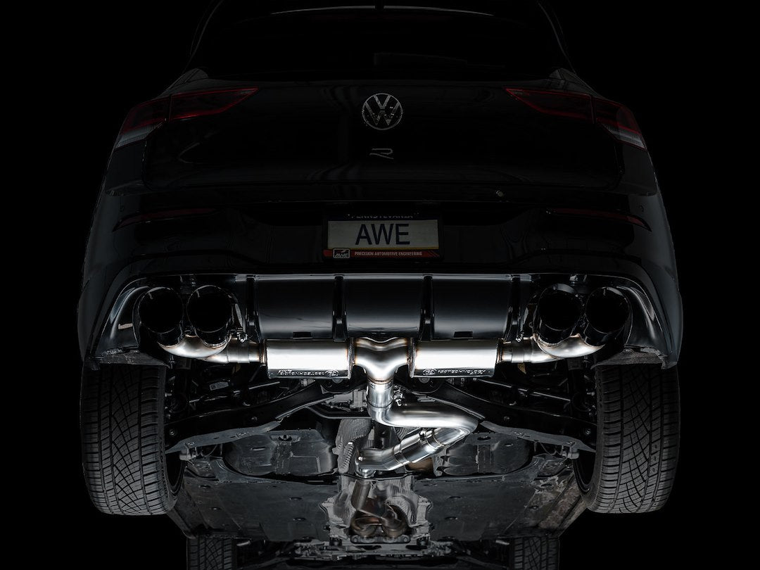 Product of AWE Tuning 3015-43658 Touring Edition Cat-Back System Single Exhaust System Kit 