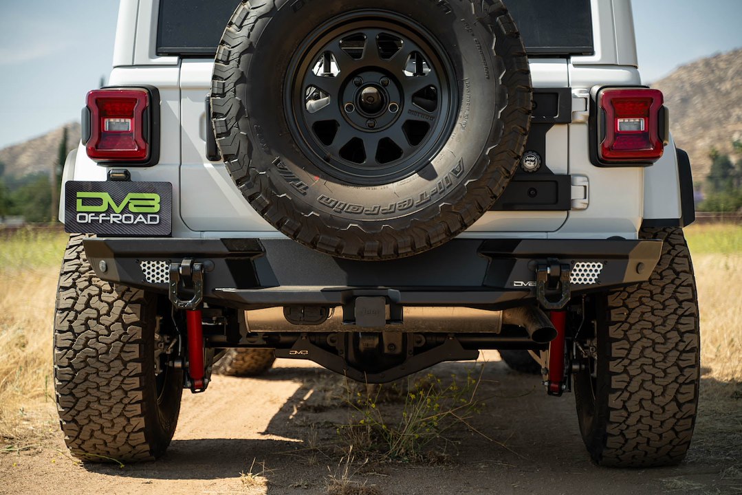 Product of DV8 Offroad RBJL-13 MTO Series Steel Powder Coated Bumper 