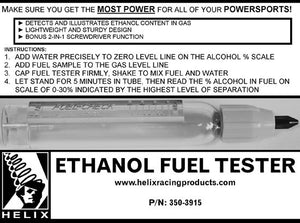 Helix Racing Products 350-3915 Fuel Ethanol Level Tester||350-3915_2.Jpeg||87||hlx3503915||1512926