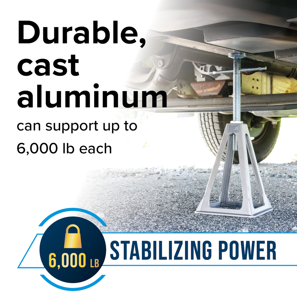 Product of Camco 44560 6000 Pound Manual Trailer Stabilizer Jack Stand 