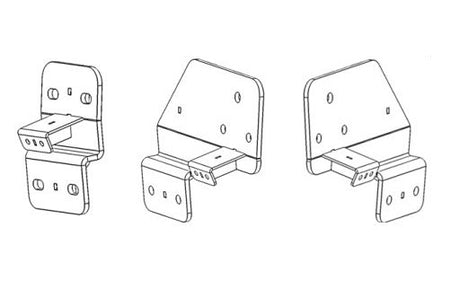 Product of Go Rhino D64205tk Nerf Bar Mounting Kit