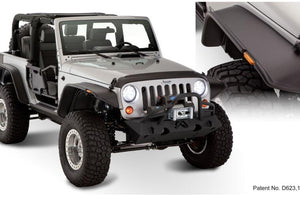 Product of Bushwacker 10919-07 Non-Exposed Fasteners Black Fender Flare - Set Of 4 
