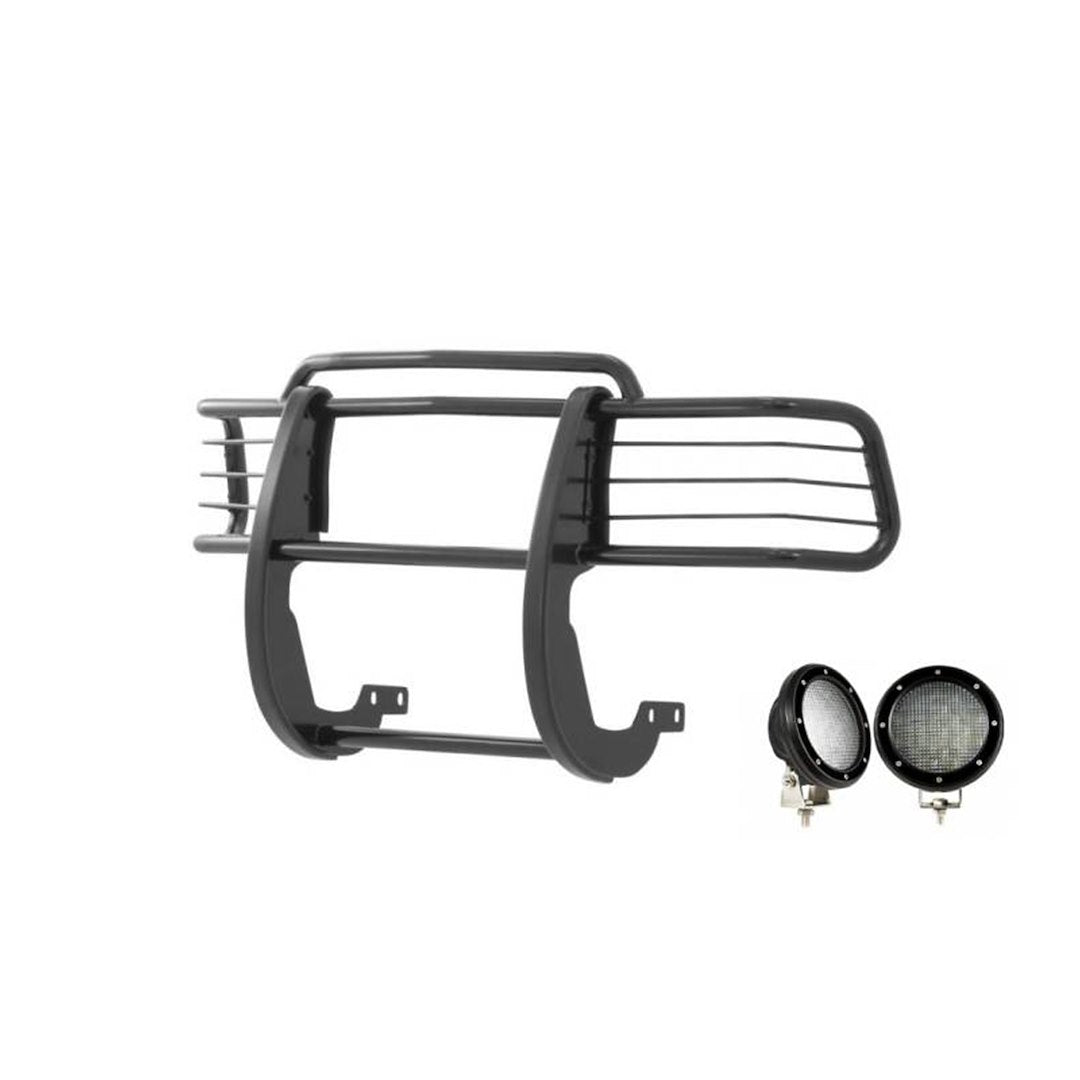 Product of Black Horse Offroad 17T80202MA-PLFB Grille Guard  