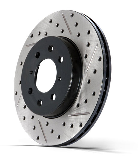Product of Stop Tech/ Power Slot 127.62002R SportStop ® Drilled And Slotted Drilled And Slotted 1-Piece Brake Rotor 