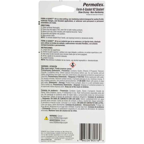 Product of Permatex 80016 Gasket Sealer