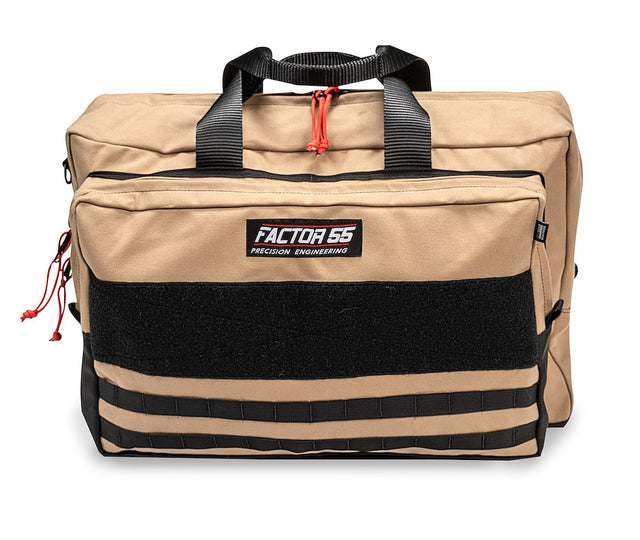 Factor 55 00483 Gear Bag||00483 - Large Tan Bag Front.Jpg||85||fac00483||1092875