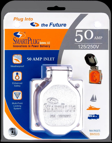Smartplug Systems Bm50s Power Inlet Port||bm50s - 50amp Inlet - Stainless.Jpg||85||s5pbm50s||1722116
