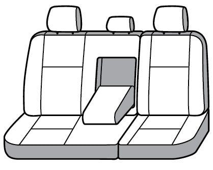 Product of Covercraft SS7364PCGY SeatSaver® Gray Polycotton Seat Cover 