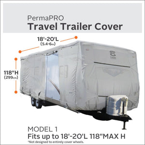 Product of Classic Accessories 80-134-141001-00 Travel Trailer Cover