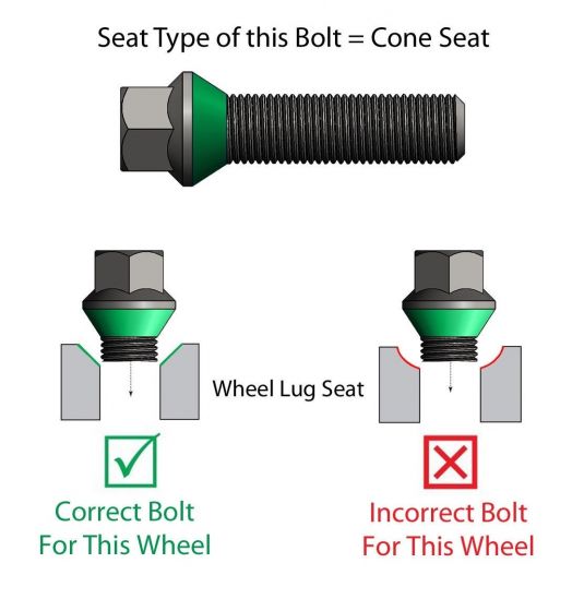 Product of Coyote Wheel Accessories 85k548-28 Lug Nut
