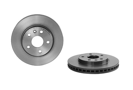 Product of Brembo 09A96911C02 Vented 1 Piece Brake Rotor 