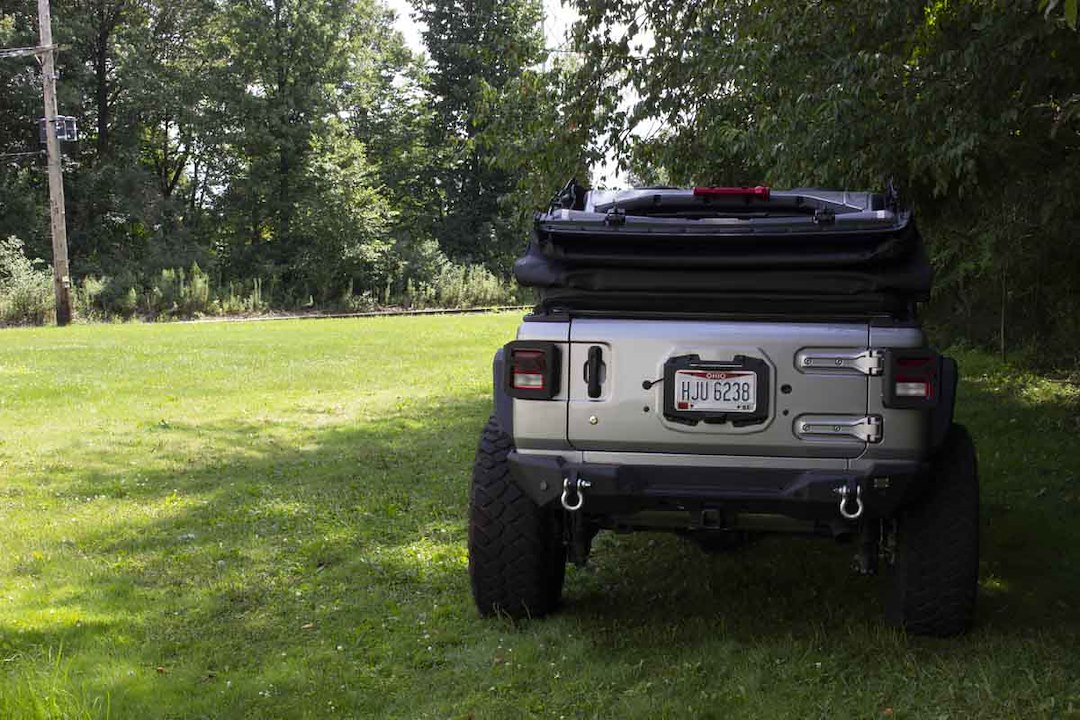 Product of Fishbone Offroad FB22089 Mako Steel Powder Coated Bumper 
