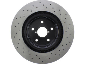 Product of Stop Tech/ Power Slot 128.47040 Vented Cross Drilled 1 Piece Brake Rotor 