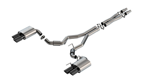 Product of Borla 140970BC ATAK ® Series Cat Back System Exhaust System Kit 
