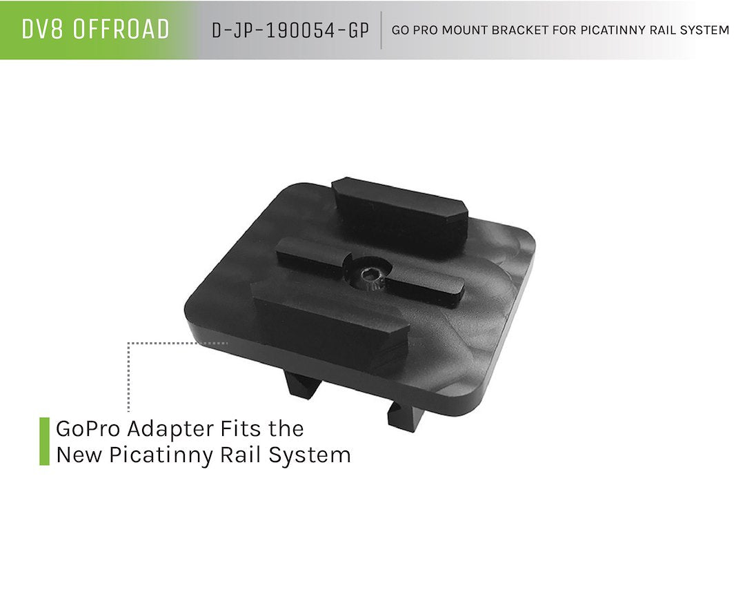 Dv8 Offroad D-Jp-190054-Gp Action Camera Mount Adapter||d-Jp-190054-Gp_3.Jpg||88||dv8jp190054gp||1222590