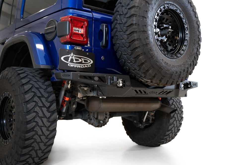 Product of Addictive Desert Designs R960181280103 Stealth Fighter Steel Powder Coated Bumper 
