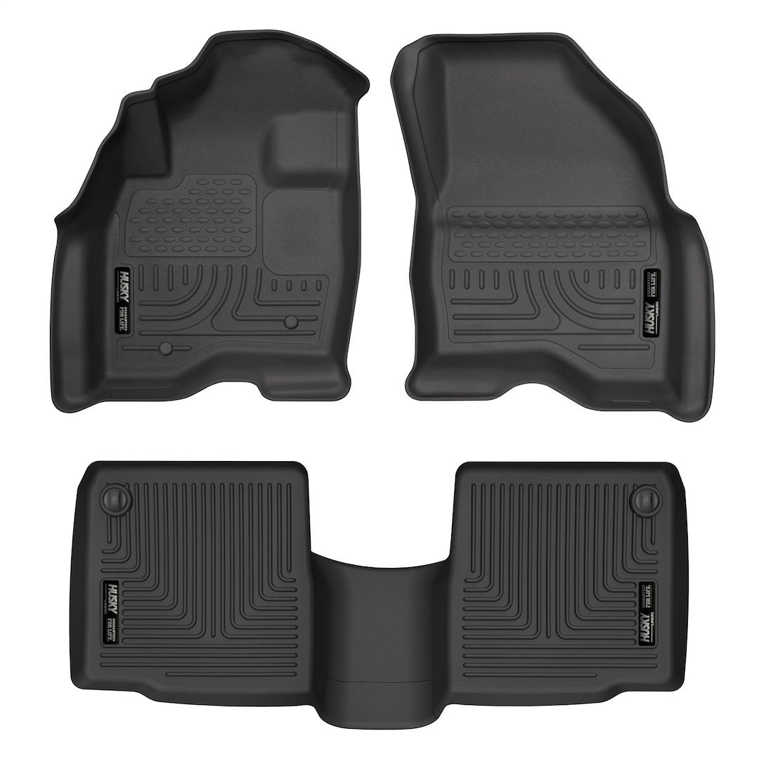 Product of Husky Liner WeatherBeater™ 98761 Black Thermoplastic Polyolefin (TPO) Floor Liner 