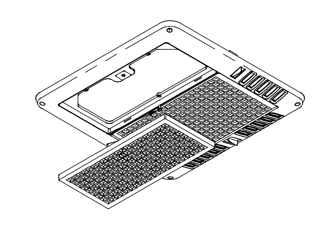 Product of Coleman Mach 8330c5731 Air Conditioner Ceiling Assembly Grille