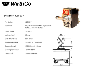 Wirthco 20511 Multi Purpose Switch||20511_1.Png||86||w4820511||1172925