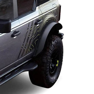 Product of Black Horse Offroad FF-FBR21  Fender Flare - 