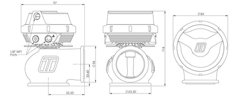 Product of Turbo Smart Ts-0553-1011 Turbocharger Wastegate